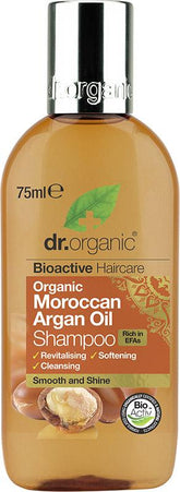 Dr Organic Shampoo (Mini) Organic Moroccan Argan Oil